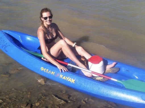 kayak embalse mediano
